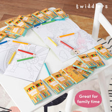 Carica l'immagine nel visualizzatore di Gallery, THE TWIDDLERS 180 Mini Matite Colorate, Gadget Compleanno Bambini