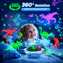 Carica l'immagine nel visualizzatore di Gallery, One Fire Proiettore Stelle Soffitto Bambini, 45 Modalità Luce Notturna, 3 Film 360° Rotazione Lampada Ricaricabile Cameretta Regalo