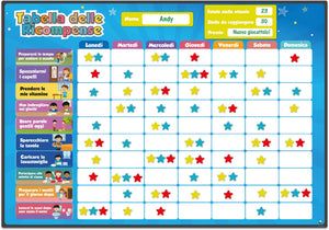 3 Barattoli Magnetici Delle Ricompense Per Bambini Con Gettoni - Gestione Comportamento Classe E Casa