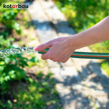 Carica l'immagine nel visualizzatore di Gallery, KOTARBAU® - Tubo da giardino da 1/2", 30 m, a 3 strati rinforzati, professionale per innaffiare piante, colore verde
