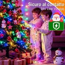 Carica l'immagine nel visualizzatore di Gallery, HeiPard Luci di Natale Esterno 80M 800 LED Multicolore IP44 Telecomando