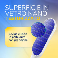 Carica l'immagine nel visualizzatore di Gallery, Dr. Scholl’s Lima per Piedi in Vetro Nano – Rimuove all'istante la Pelle Secca su Piedi Bagnati o Asciutti, Impermeabile