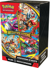 Carica l'immagine nel visualizzatore di Gallery, Pokémon: confezione di buste dell’espansione Megaevoluzione del GCC Pokémon (sei buste di espansione)