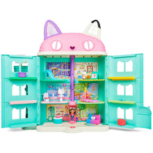 Carica l'immagine nel visualizzatore di Gallery, Gabby's Dollhouse, Playset casa delle bambole di Gabby, set con luci e suoni, giochi per bambini dai 3 anni in su