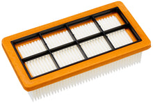 Carica l'immagine nel visualizzatore di Gallery, KÄRCHER Filtro plissettato piatto originale KFI 7420, 1 pezzo, per aspiracenere AD 2, AD 4 Premium, AD 3, AD 3.200, AD 3