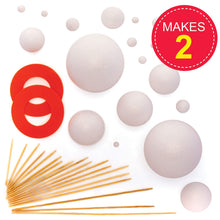 Carica l&#39;immagine nel visualizzatore di Gallery, Baker Ross Kit Sistema Solare Fai da Te per Bambini (Confezione da 2 Kit), Bianco