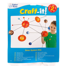 Carica l&#39;immagine nel visualizzatore di Gallery, Baker Ross Kit Sistema Solare Fai da Te per Bambini (Confezione da 2 Kit), Bianco