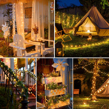 Carica l'immagine nel visualizzatore di Gallery, Luci Solari Esterno【3 Pacchi】12+2M 120LED Luci Solari da Giardino