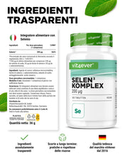 Carica l'immagine nel visualizzatore di Gallery, vit4ever Selenio 3-fold complex - 365 compresse da 200 µg ciascuna