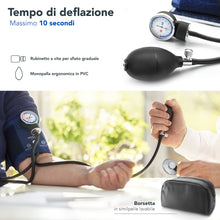 Carica l'immagine nel visualizzatore di Gallery, AIESI® Sfigmomanometro Manuale Professionale aneroide per adulti senza stetoscopio PRECISION A5, Garanzia Italia 24 mesi