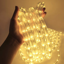 Carica l'immagine nel visualizzatore di Gallery, Forever Speed 50M Tubo Luminoso LED Flessibile, Impermeabile 1800 LEDs Per Esterni E Interni, Bianco Caldo, Per Natale, Matrimonio, Giardino, Tetto IP65