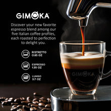 Carica l&#39;immagine nel visualizzatore di Gallery, Gimoka - Compatibile Per Easy Serving Espresso - Cialde Ese 44-50 Cialde - Gusto GRAN BAR INTENSO - Intensità 12 - In Carta Compostabile