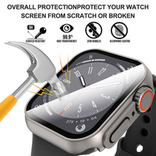 Carica l'immagine nel visualizzatore di Gallery, Diruite Cover per Apple Watch SE 3/2/1 /Series 6 5 4 44mm Vetro Temperato