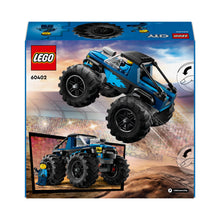 Carica l&#39;immagine nel visualizzatore di Gallery, LEGO City Monster Truck Blu, Giocattolo Fuoristrada Off-Road da Costruire, Giochi per Bambini e Bambine da 5 Anni in su con Costruzioni, Regalo Divertente con Minifigure del Pilota del Veicolo 60402