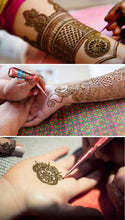 Carica l'immagine nel visualizzatore di Gallery, Henné 100% Natural Kaveri Mehendi Cone 4 x 25 g, Senza Sostanze Chimiche, Senza PPD