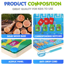 Carica l&#39;immagine nel visualizzatore di Gallery, Giochi Montessori 3 4 5 6 Anni Giochi Magnetico Bambini 3 Anni, Giochi Montessori Bambini Di 4 Anni 5 Anni, Giochi Educativi 6 Anni Bambino Regalo Natale Compleanno 3 Anni Bambina Calendario Avvento