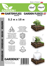 Carica l'immagine nel visualizzatore di Gallery, GARDENIX® 32 m² Invernale in Tessuto Non Tessuto, Telo antigelo per Piante, in Tessuto Non Tessuto di Alta qualità, Peso