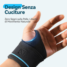 Carica l'immagine nel visualizzatore di Gallery, AGPTEK Tutore Tunnel Carpale, Polsiera per Tendinite, Tutore Polso Destro