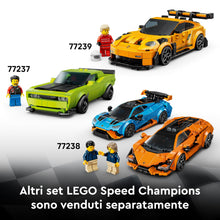 Carica l'immagine nel visualizzatore di Gallery, LEGO Speed Champions Hyper Sports Car Bugatti Centodieci - Modellino di Auto con Minifigure del Pilota - Macchina Giocattolo per Bambini da 9 Anni - Regalo di Compleanno - 77240