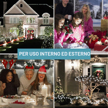 Carica l'immagine nel visualizzatore di Gallery, Led Stringa Luci a Batteria, 2 Pezzi 10M 100LEDs Lucine Led Decorative 8 Modalità Impermeabile con Telecomando, Timer e 