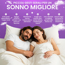 Carica l'immagine nel visualizzatore di Gallery, Melatonina Complex 1 mg Valeriana Camomilla Lavanda B6 per Dormire 365 cpr