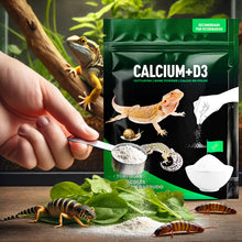 Carica l'immagine nel visualizzatore di Gallery, AF® Calcio Tartaruga di Terra e Rettili, 150g Calcium D3 Calcio per Tartarughe di Terra Vitamina D3 Senza Fosforo, Polve