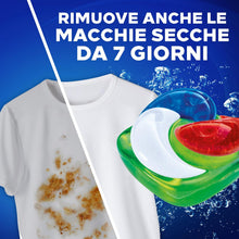 Carica l'immagine nel visualizzatore di Gallery, Dash Power Pods Detersivo Lavatrice In Capsule Extra Smacchiante, 105 Lavaggi (3x35), Rimuove anche le macchie secche da 7 giorni, per una pulizia impeccabile