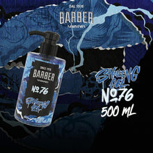 Carica l'immagine nel visualizzatore di Gallery, Barber Marmara No.76 Transparent Non-Foaming Shave Gel for Men 500ml