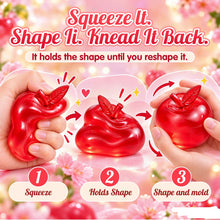 Carica l'immagine nel visualizzatore di Gallery, 2 Pezzi Rosso Apple Squishy, Giocattolo Antistress Mela, Squishy Antistress