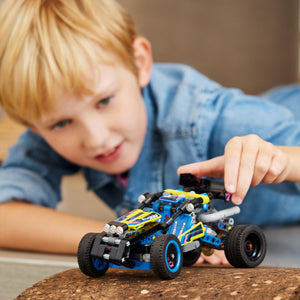 LEGO Technic Buggy da Corsa, Macchina Giocattolo per Bambini, Bambine, Ragazzi e Ragazze da 8 Anni in su, Veicolo da Costruire Off-Road da Rally, Regalo Amanti Modellini di Auto da Gara 42164