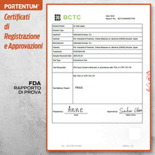 Carica l'immagine nel visualizzatore di Gallery, PORTENTUM Carta forno per friggitrice ad aria, 100 unità quadrate 20–24 cm, adatte a modelli 5–8 L