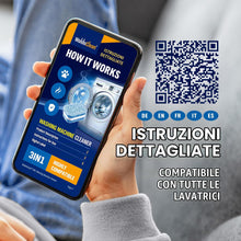 Carica l'immagine nel visualizzatore di Gallery, WoldoClean 3in1 Pulitore e Cura Lavatrice Peli - Pet Anticalcare Pastiglie