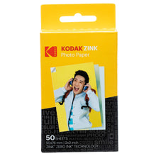 Carica l'immagine nel visualizzatore di Gallery, KODAK Carta Fotografica autoadesiva da 2x3 Zink (50 Fogli) - Compatibile con Fotocamera istantanea Printomatic