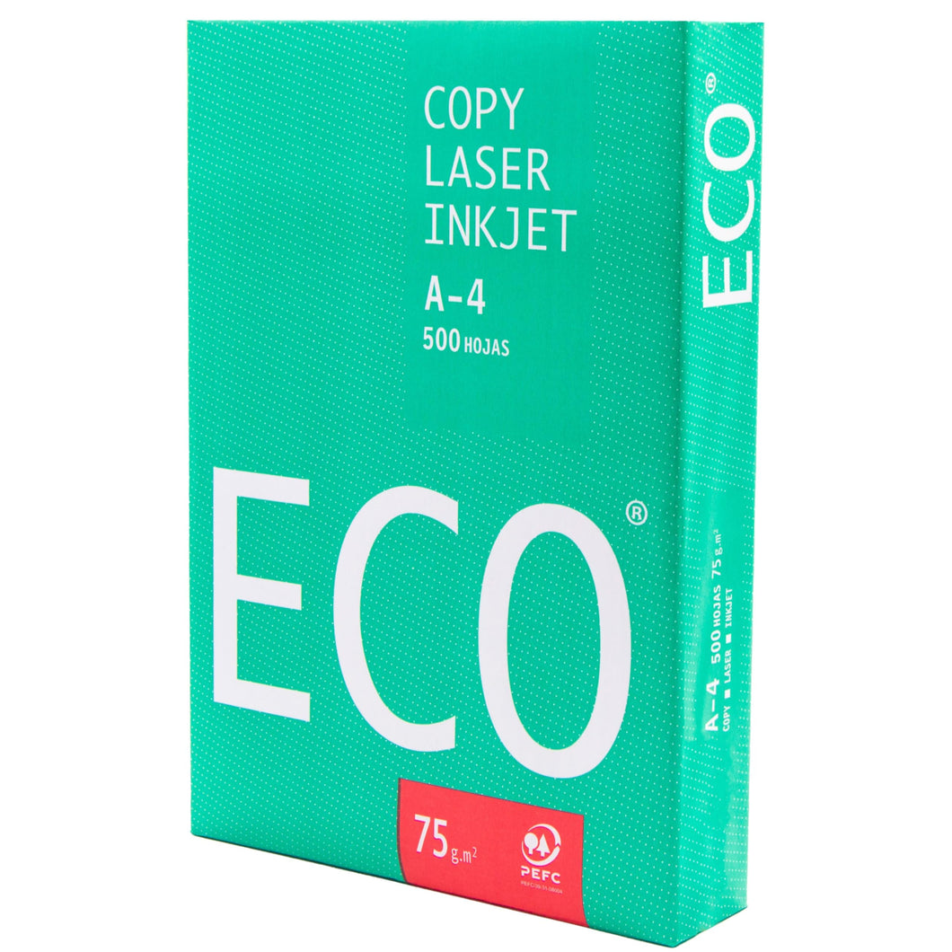 Campus - Carta multiuso ECO A4, fogli da 75 g per stampanti a getto d'inchiostro, laser e fotocopiatrici, ideale per ufficio, casa e scuola (75 g, 500 fogli)