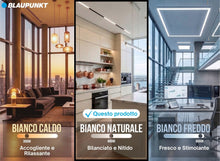 Carica l'immagine nel visualizzatore di Gallery, BLAUPUNKT GU10 riflettore 5W 500lm 4000K Bianco Neutro, Confezione da 4
