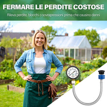 Carica l'immagine nel visualizzatore di Gallery, Manometro di Pressione dell'acqua di Rete 0 – 11 bar/0 – 160 PSI