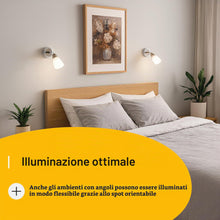 Carica l'immagine nel visualizzatore di Gallery, Lampada BRILLIANT Sofia spot da parete ferro/cromo | 1x D45, E14, 40W, adatto per proiettori a caduta (non inclusi) | Sc