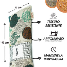 Carica l'immagine nel visualizzatore di Gallery, Cuscino Termico Microonde (43x12 cm) - Cuscino Riscaldabile
