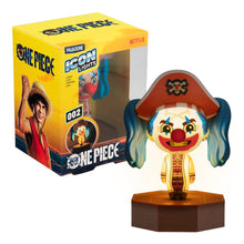 Carica l'immagine nel visualizzatore di Gallery, Paladone, Luce a forma di Buggy il Clown di One Piece, lampada LED a statuetta 3D dell’anime con licenza ufficiale, alim