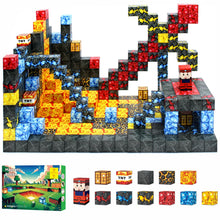 Carica l'immagine nel visualizzatore di Gallery, Yolla Loos Blocchi magnetici da costruzione, giocattoli da costruzione, set di costruzioni educative da - regalo perfetto per compleanno e vacanze per bambini dai 3 anni in su