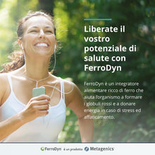 Carica l'immagine nel visualizzatore di Gallery, Metagenics FerroDyn - Ferro Bisglicinato e Folato - 90 Capsule