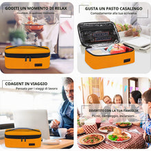 Carica l'immagine nel visualizzatore di Gallery, Gloppie - Mini Lunch Box Piccola Borsa per il pranzo per gli uomini Donne - Isolato LunchBox Termico Pranzo Scatole Pran