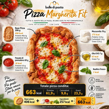 Carica l'immagine nel visualizzatore di Gallery, Bolle Di Pasta® Base Pizza Low Carb-Keto – 100% Artigianale, +30% Proteine (24,2 g), Solo 2,4 g di Carboidrati – Gustosa