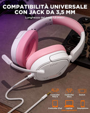 Carica l'immagine nel visualizzatore di Gallery, NUBWO HG04L Cuffie Gaming per PS5/PS4, Xbox Series X|S/Xbox One, Switch
