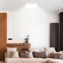 Carica l'immagine nel visualizzatore di Gallery, BRILONER - Plafoniera LED con luce indiretta, piatta, luce bianca neutra, lampada soffitto, plafoniera, plafoniere led a