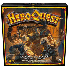Carica l'immagine nel visualizzatore di Gallery, Avalon Hill, HeroQuest, pack delle Imprese L'Orda degli Ogre, gioco per roleplay, per giocare è necessario avere il Sistema di Gioco Base HeroQuest - Versione Italiana