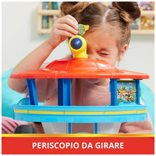 Carica l&#39;immagine nel visualizzatore di Gallery, Paw Patrol, Quartier Generale, con Lanciatore per Veicoli, 2 Personaggi Paw Patrol, Veicolo della Polizia di Chase e Accessori, Giocattolo per Bambini e Bambine, 3+ anni
