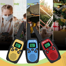 Carica l'immagine nel visualizzatore di Gallery, Retevis RT628S Walkie Talkie Bambini, RT628(2.0) Woki Toki, modalità Provvisoria, Walkie Talkie Bambina per Giochi di Famiglia, Campeggio, Avventura, Regalo (3 Pezzi)