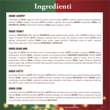 Carica l&#39;immagine nel visualizzatore di Gallery, Kinder per Due da Condividere - Calendario Avvento 2025, 48 Cioccolatini e Snack Assortiti Kinder, Idea Regalo, Confezione da 336 gr