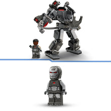 Carica l&#39;immagine nel visualizzatore di Gallery, LEGO Marvel Mech di War Machine, Giocattolo Action Figure da Costruire, Gioco per Bambini e Bambine da 6 Anni con 3 Shooter, Personaggio Leggendario del MCU, Regalo di Compleanno da Supereroi 76277